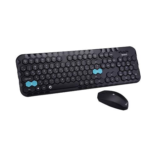 Beyond BMK-8300RF Wireless Keyboard ana Wireless Mose With Persian Letters