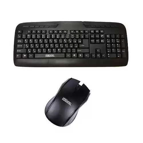 کیبورد و ماوس سادیتا SKM-1554 Sadata SKM-1554 Keyboard and Mouse