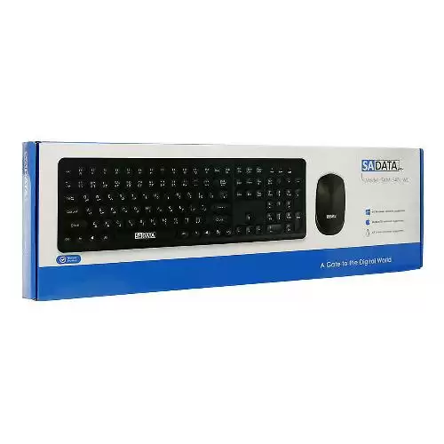 Sadata SKM-3401WL Keyboard and Mouse