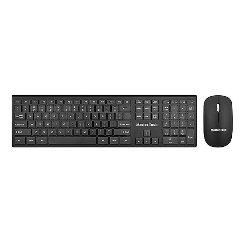 MasterTech MK9600BW Wireless Keyboard and Mouse