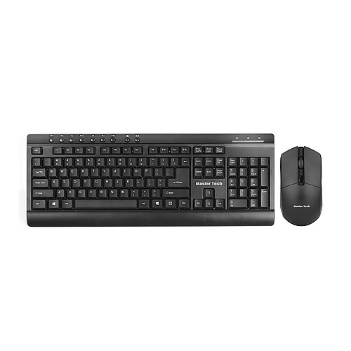 MasterTech MK8600BW Wireless Keyboard and Mouse