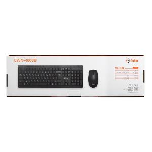 کیبورد و ماوس بی سیم فاطر مدل CWN-4000B Fater CWN-4000B Wireless Keyboard and Mouse