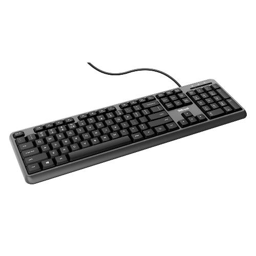 کیبورد با سیم تراست مدل ODY SILENT trust wired ODY SILENT keyboard