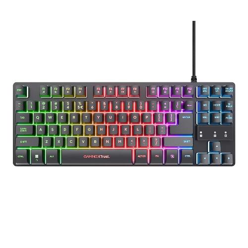 کیبورد باسیم گیمینگ تراست مدل GXT 833 Thado TKL Trust GXT 833 Thado TKLL WIREDGaming Keyboard