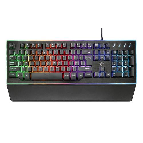 کیبورد گیمینگ نیمه مکانیکال تراست GXT 860 Thura Trust GXT 860 Thura Semi-Mechanical RGB Gaming Keyboard
