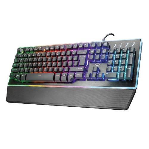 کیبورد گیمینگ نیمه مکانیکال تراست GXT 860 Thura Trust GXT 860 Thura Semi-Mechanical RGB Gaming Keyboard