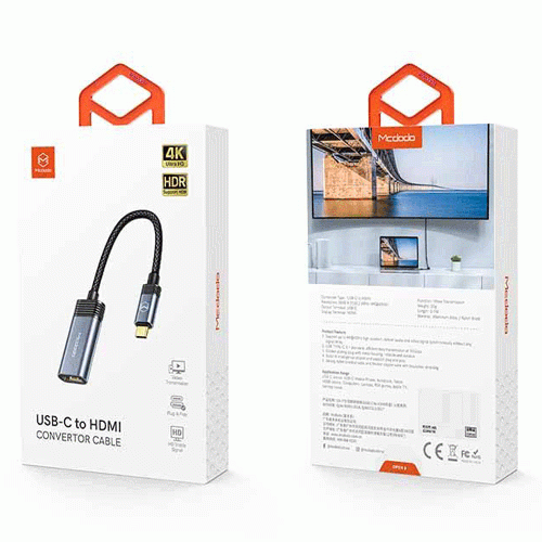 Mcdodo Convertor Cable CA-7790 USB3.1 4K