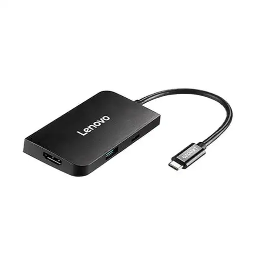 Lenovo S707 7 in 1 Type C HUB Adapter HDMI PD3.0 SD/TF Reader