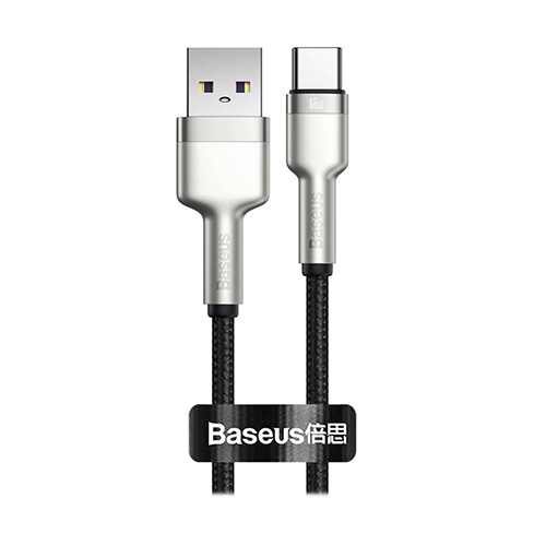 Baseus Cafule CAKF000001 Type-A To Type-C 66W 25cm Fast Charging Data Cable Black