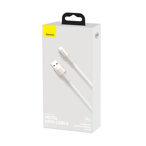 Baseus Cafule CAKF000202 Type-A To Type-C 66W 2m Fast Charging Data Cable White