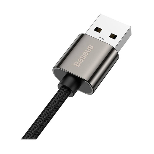 Baseus CATCS-B01 Type-A To Type-C 66W 1m Black Elbow Data Charge Cable