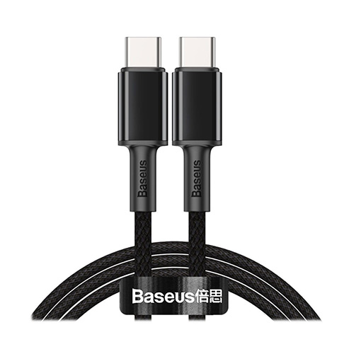 Baseus High Density CATGD-A01 Type-C 100W 2m Fast Charging Data Cable Black