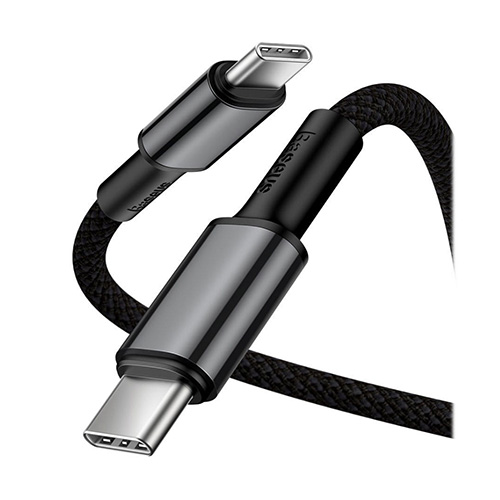 Baseus High Density CATGD-A01 Type-C 100W 2m Fast Charging Data Cable Black
