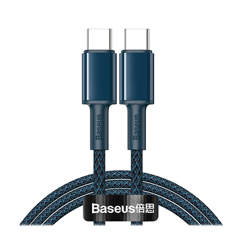 Baseus High Density CATGD-A03 Type-C 100W 2m Fast Charging Data Cable Blue