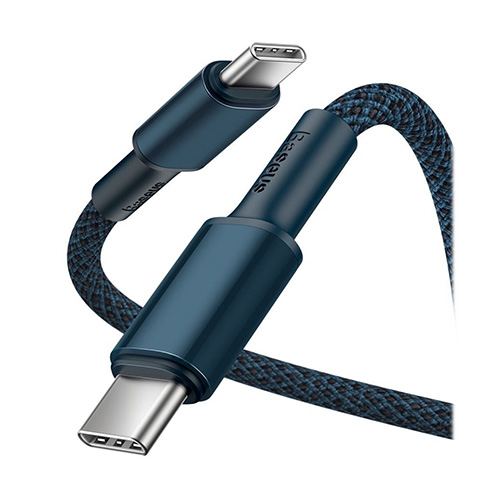 Baseus High Density CATGD-A03 Type-C 100W 2m Fast Charging Data Cable Blue