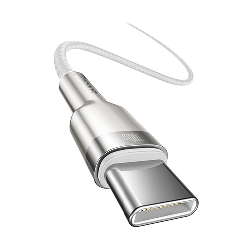 Baseus Cafule CATJK-C02 Type-C 100W 1m Fast Charging Data Cable White
