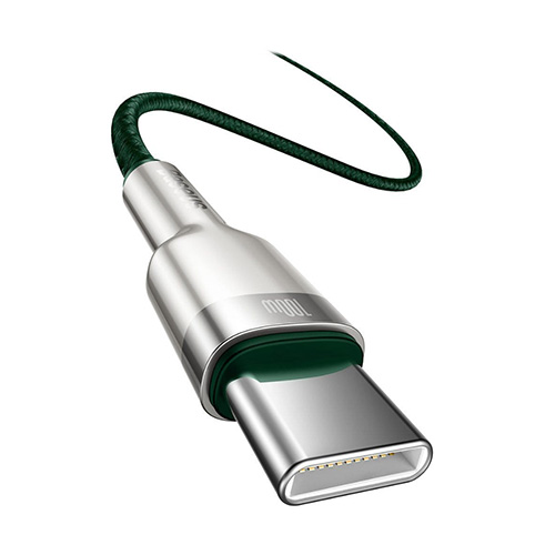 Baseus Cafule CATJK-C06 Type-C 100W 1m ِFast Charging Data Cable Green