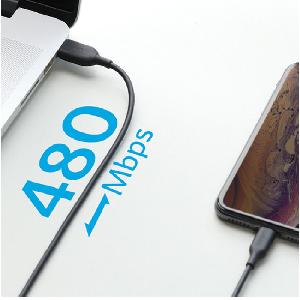 کابل تبدیل USB به لایتنینگ انکر مدل PowerLine III A8812 Anker A8812 PowerLine III 90cm USB To Lightning Cable