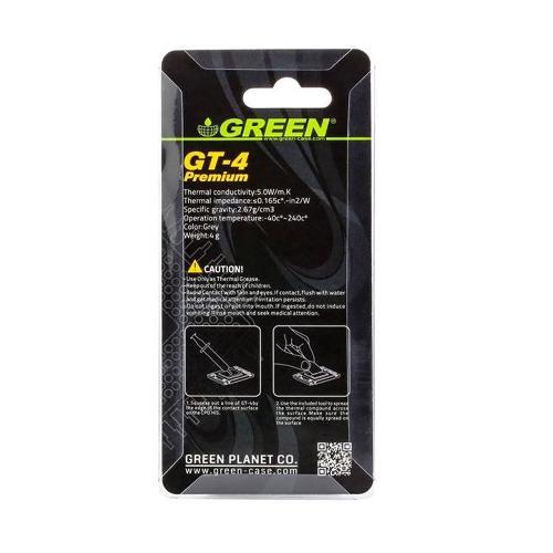 Green Silicone Paste Model GT-4 Premium Weight 4 grams