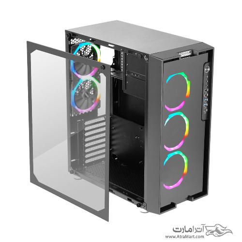 Green Z6 ARTEMIS RGB Mid Tower Case