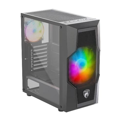 Green GRIFFIN G1 Mid Tower Black Computer Case