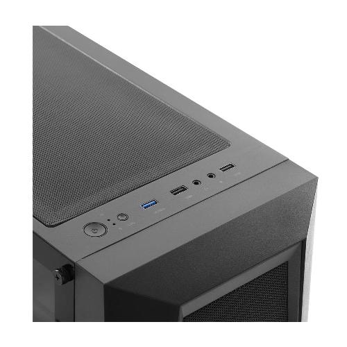 Green GRIFFIN G1 Mid Tower Black Computer Case