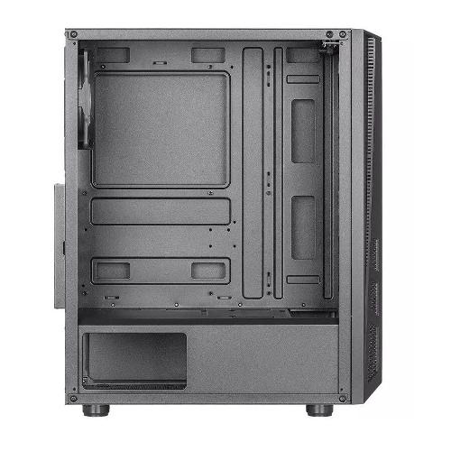 Green Arad Eco Mid Tower Gray Computer Case