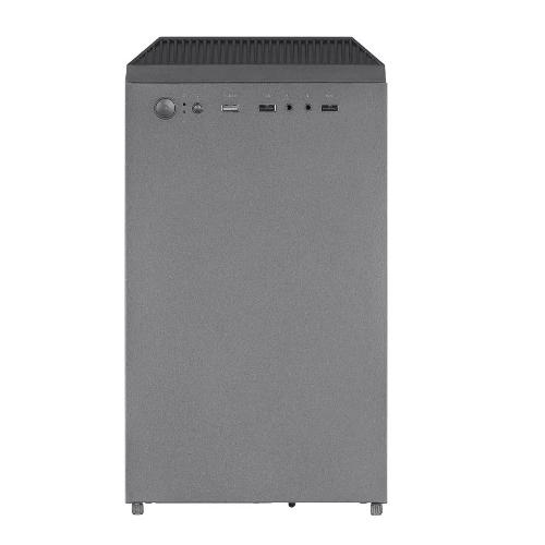 Green Arad Eco Mid Tower Gray Computer Case
