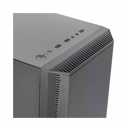 Green Arad Eco Mid Tower Gray Computer Case