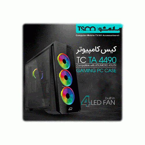 کیس گیمینگ تسکو TSCO TC TA 4490 RGB TSCO TC TA 4490 Computer Case