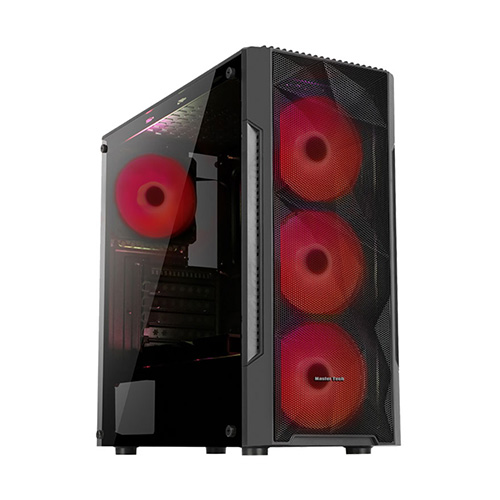 کیس کامپیوتر مسترتک HUNTER Mini Glass MasterTech HUNTER Mini Glass MicroATX Case