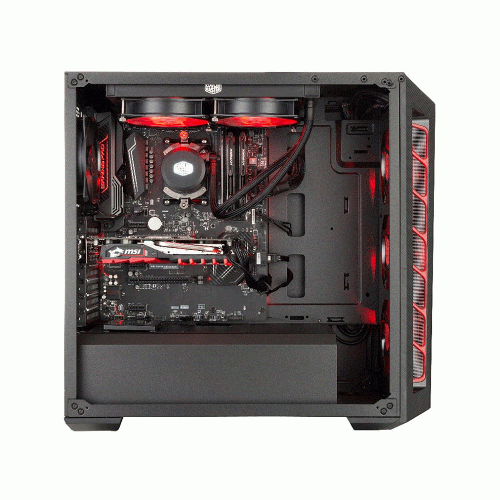 Cooler Master MasterBox MB510L RED TRIM Case