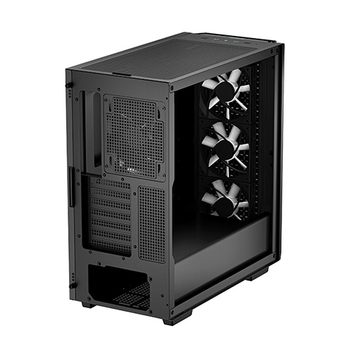 کیس کامپیوتر دیپ کول CG560 مشکی DEEPCOOL CG560 Black Mid-Tower Case