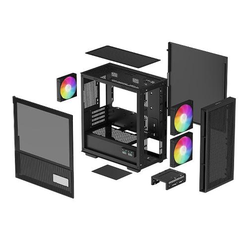 DeepCool CH360 DIGITAL M-ATX Airflow Case