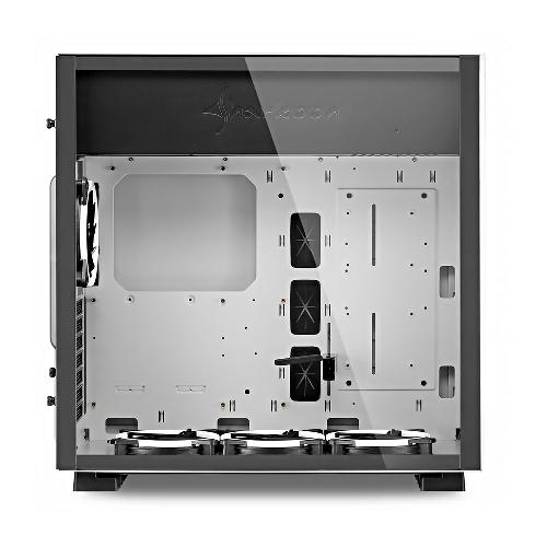 Sharkoon PURE STEEL RGB Black Mid Tower Case