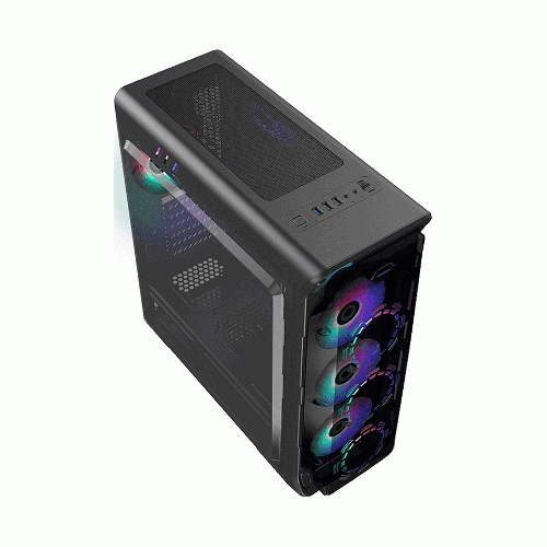 کیس کامپیوتر گیم مکس Starlight FRGB Black GameMax Starlight FRGB Black Computer Case