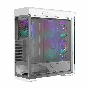 GameMax Starlight FRGB White Gaming Computer Case