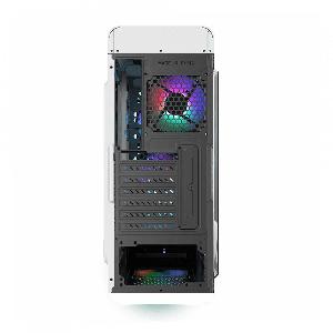 GameMax Starlight FRGB White Gaming Computer Case