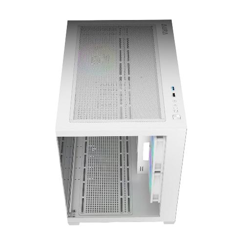 کیس کامپیوتر گیمدیاس مدلAURA GC10M WH ARGB Gamdias AURA GC10M WH ARGB MICRO TOWER