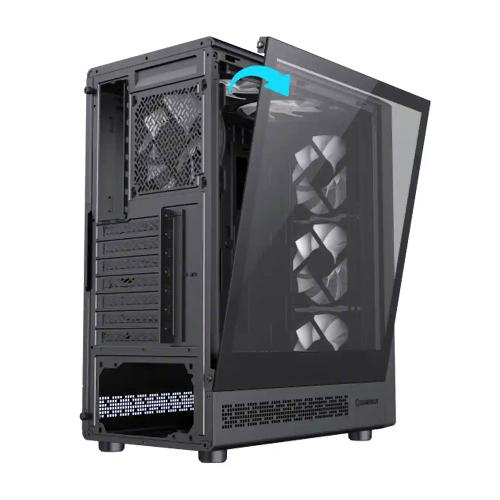 GameMax Storm 2 RGB Mid Tower Black Computer Case