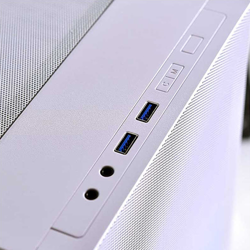 Lian Li LANCOOL 205 MESH White Mid-Tower Case