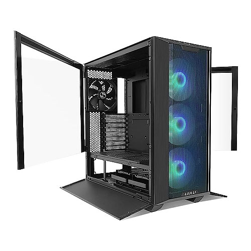 Lian Li LANCOOL III RGB 3R-X Mid Tower E-ATX Gaming Computer Case Black