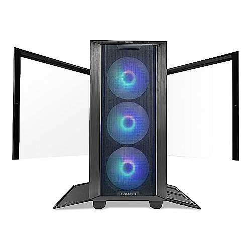 Lian Li LANCOOL III RGB 3R-X Mid Tower E-ATX Gaming Computer Case Black
