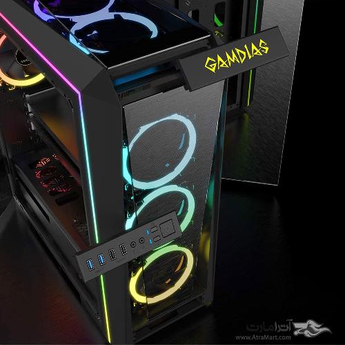 کیس کامپیوتر گیمدیاس مدل TALOS P1A Gamdias TALOS P1A Mid Tower Case