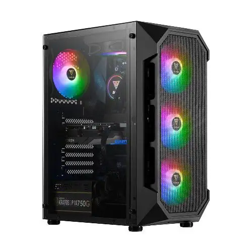 کیس کامپیوتر گیمدیاس مدل Aura GC1 Gamdias Aura GC1 Mid Tower Case