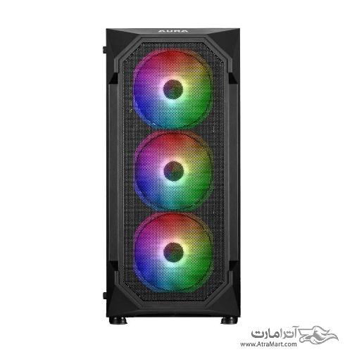 کیس کامپیوتر گیمدیاس مدل Aura GC1 Gamdias Aura GC1 Mid Tower Case