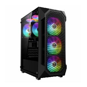 کیس کامپیوتر گیمدیاس مدل AURA GC1 ELITE ARGB Gamdias AURA GC1 ELITE ARGB Mid Tower Case