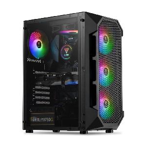کیس کامپیوتر گیمدیاس مدل AURA GC1 ELITE ARGB Gamdias AURA GC1 ELITE ARGB Mid Tower Case