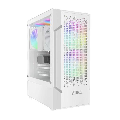 کیس کامپیوتر گیمدیاس مدل Aura GC7سفید Gamdias Aura GC7 Mid Tower Case wh