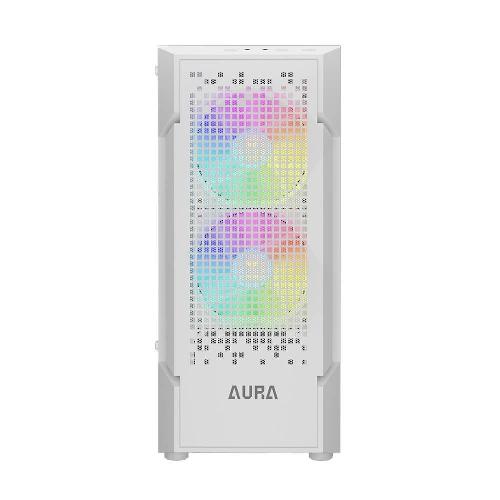 کیس کامپیوتر گیمدیاس مدل Aura GC7سفید Gamdias Aura GC7 Mid Tower Case wh